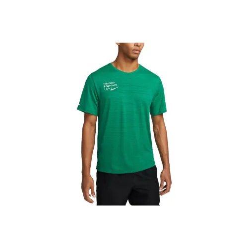 Nike Малахитовый цвет Мужская T-рубашка