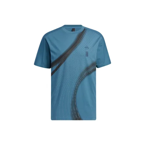 Adidas Wuji Series T-Shirt Мужская Индиго