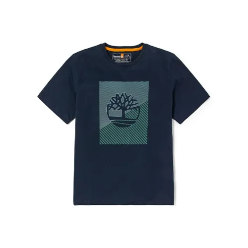 Timberland Темно-сапфировый Мужская T-рубашка
