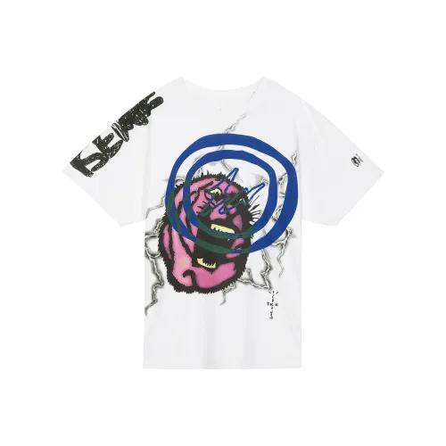 Travis Scott T-Shirt Унисекс Белый