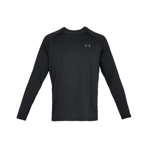 Under Armour Технический Черный Мужской T-Рубашки