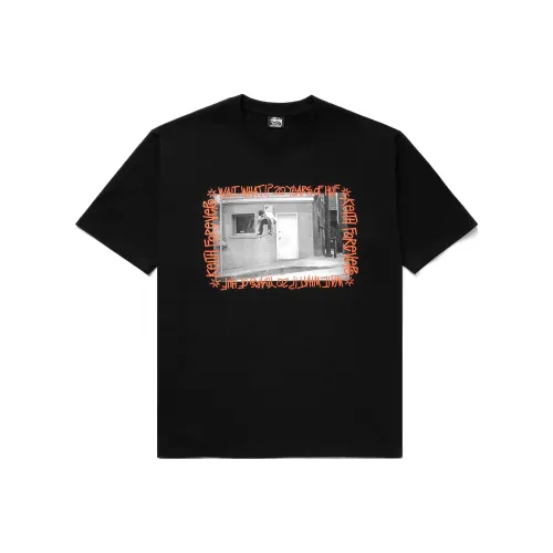 Stussy Мужские Черные T-рубашки