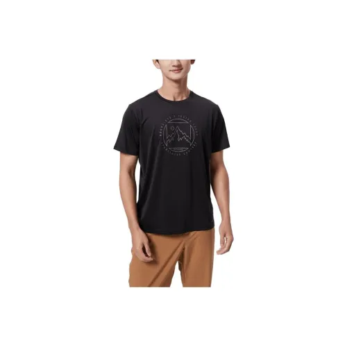 Columbia Быстросохнущая рубашка мужская черная