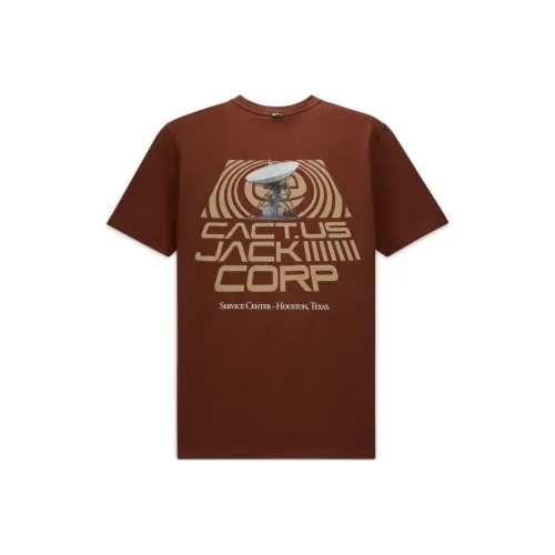 Nike x Travis Scott T-Shirt US Version Men's Dark Red