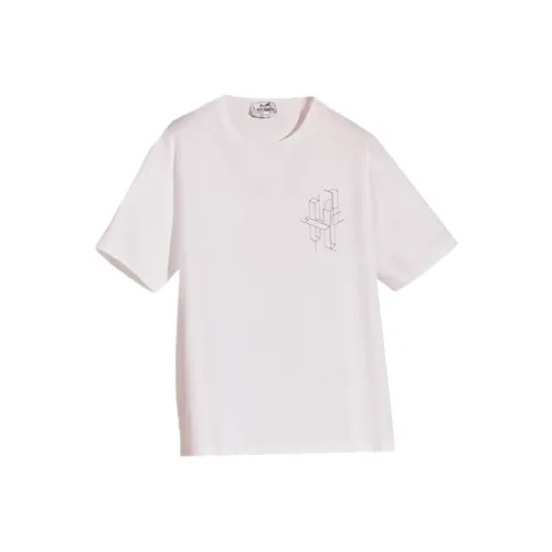 HERMES FW21 T Рубашка Мужская Белая