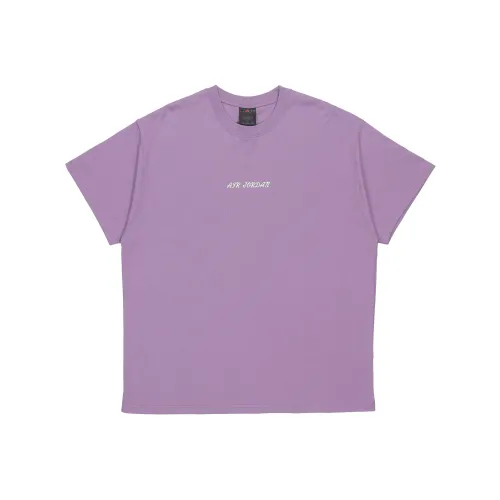 Джордан T Рубашка Мужская Серый Фиолетовый