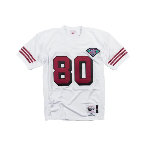 MITCHELL NESS T-Shirt Мужской Белый