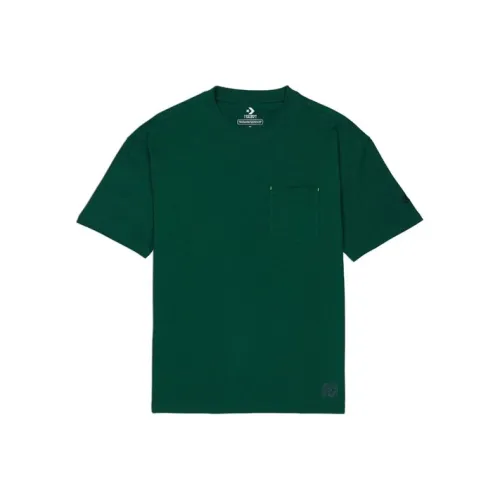 Конверс Зеленый Мужской T-Рубашки