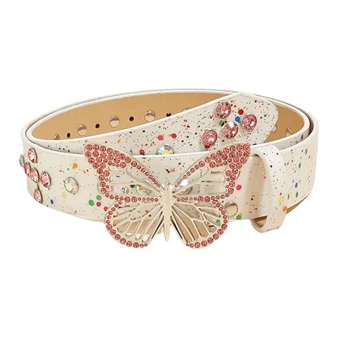 Ремни ACUC из ПУ (полиуретана) кожа женские 3,3 см