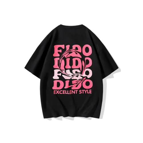 FIDO DIDO Короткий рукав T-рубашки Унисекс