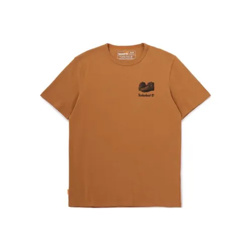 Timberland Коричневый Мужской T-Рубашки