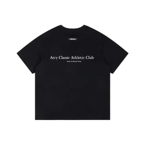 Atry Alphabet slogan series T-Shirt Унисекс