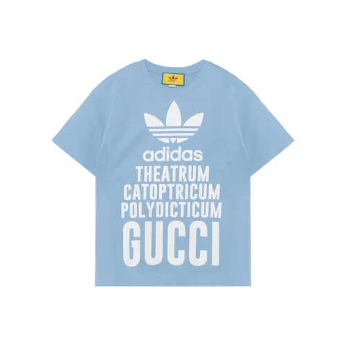 GUCCI X ADIDAS GUCCI X ADIDAS Collaboration Рубашка Мужская Синяя