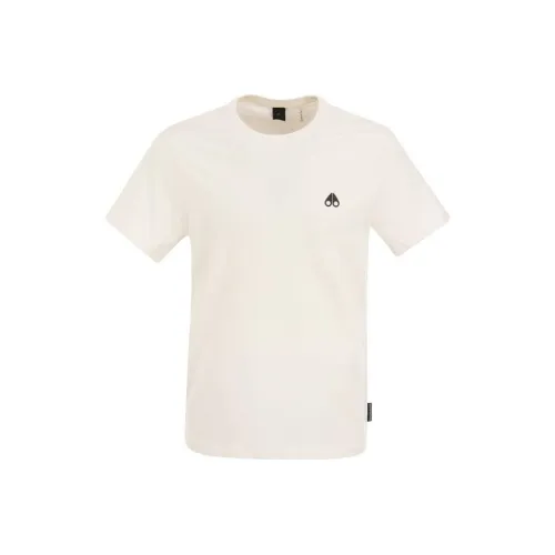 Moose Knuckles Бежевые Мужские Футболки