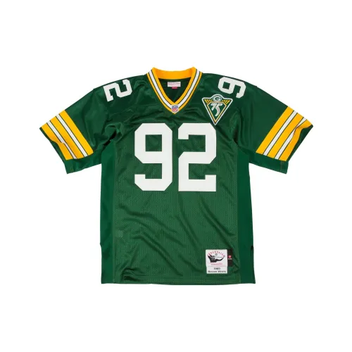 MITCHELL NESS T-Shirt Мужской Зеленый