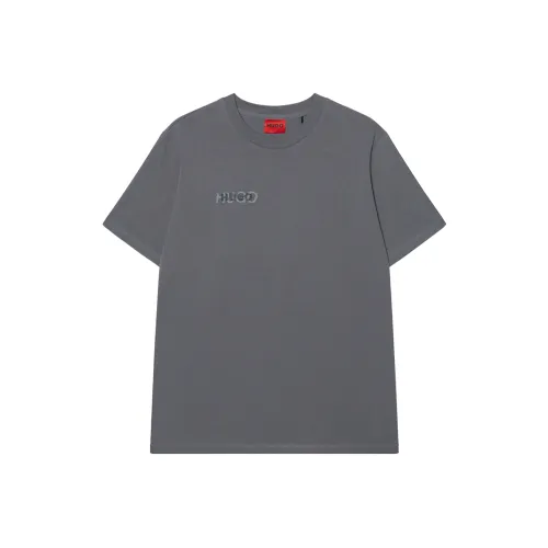 HUGO BOSS Серые Унисекс Футболки