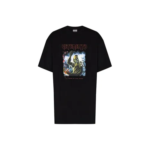 Vetements Черные Мужские T-Рубашки