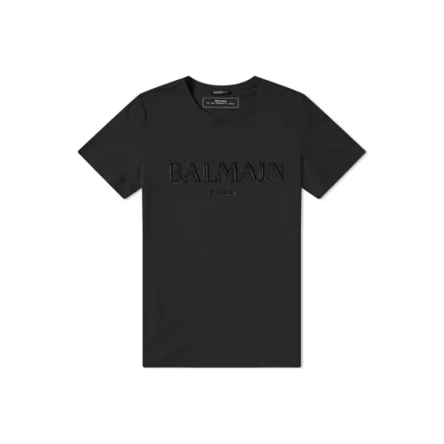 BALMAIN Мужские черные T-рубашки