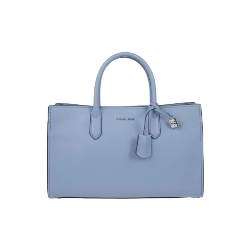 MICHAEL KORS Scarlett Коровья кожа Тоут Сумка Сумка для покупок Сумка через плечо Сумка среднего размера Женская Синяя