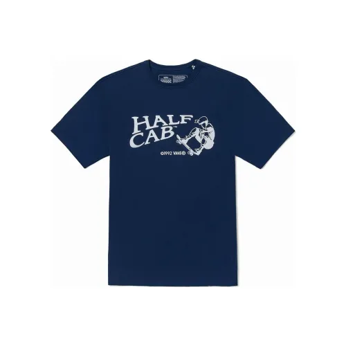 VANS Темно-синие унисекс футболки