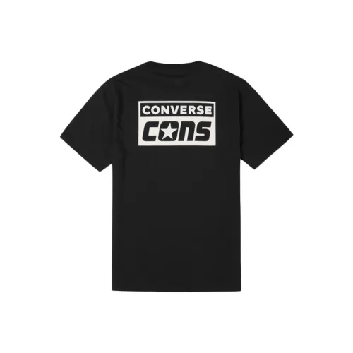 Конверс Черные Мужские T-Рубашки