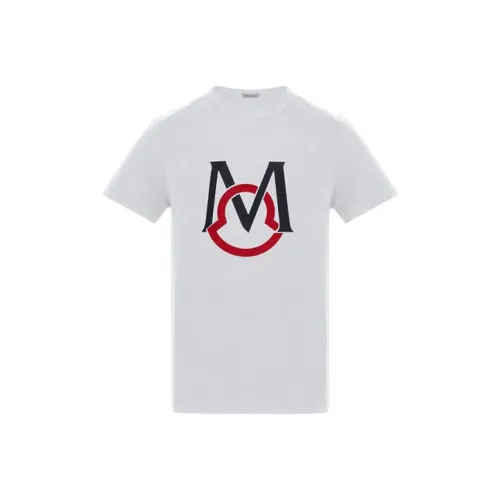 MONCLER SS21 Белый Мужской T-Рубашки