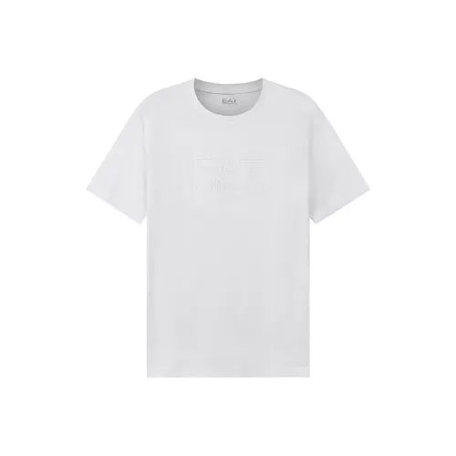 EMPORIO ARMANI EA7 SS22 T Рубашка Мужская Белая