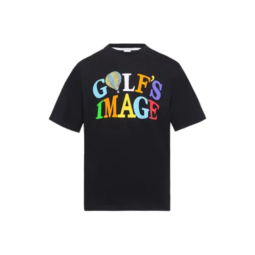 GOLF Черная унисекс футболка