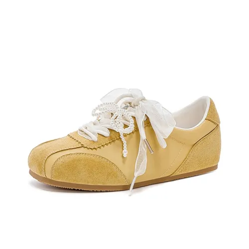 JOSINY Немецкие армейские кроссовки Low Top Желтые Женские