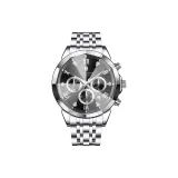 Серебристо-черный