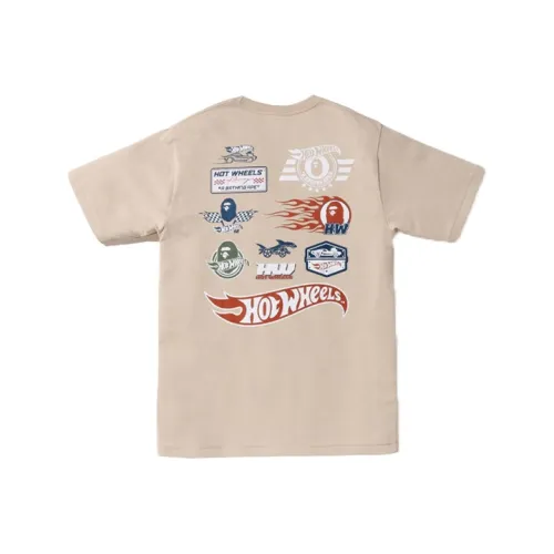 A BATHING APE Обезьяна Head Collection A Bathing Ape® X Hot Wheels Коллаборация SS22 T Рубашка Мужская