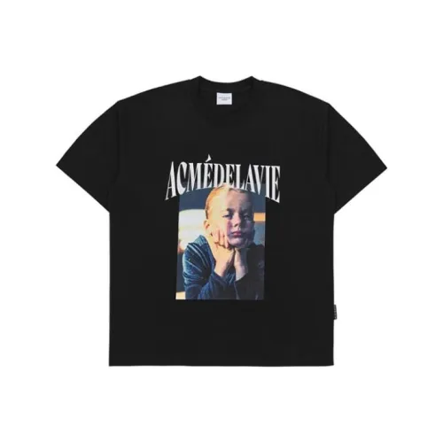 Acme De La Vie ADLV T Рубашка Мужская Глубокий Черный