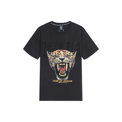 TCH Черная основа с золотым логотипом Унисекс T Рубашки