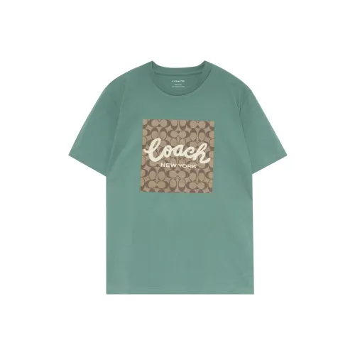 COACH Зеленый Мужской T-Shirt