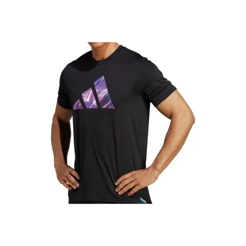 Adidas Мужские черные футболки