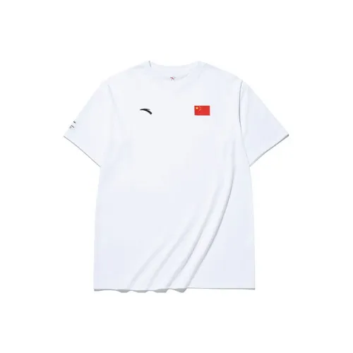 Anta National Flag Color Белый Унисекс Футболка