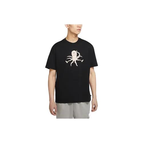 Nike Комплект с короткими рукавами T-рубашка Мужской Черный