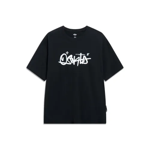 LINING x DISHINI LIANMINGKUAN T-рубашка унисекс черная