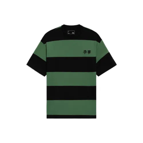 LINING Sports Fashion Collection Туманный Сосновый Зеленый Мужская Футболка