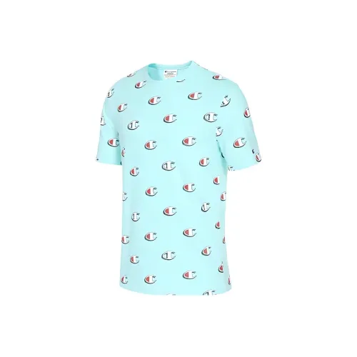 Champion T-Shirt US Version Unisex Mint Green