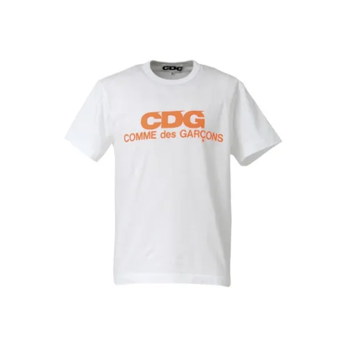 CDG Белая Мужская T-Рубашка