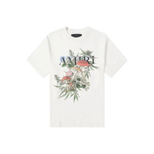 AMIRI Белая Мужская T-Рубашка