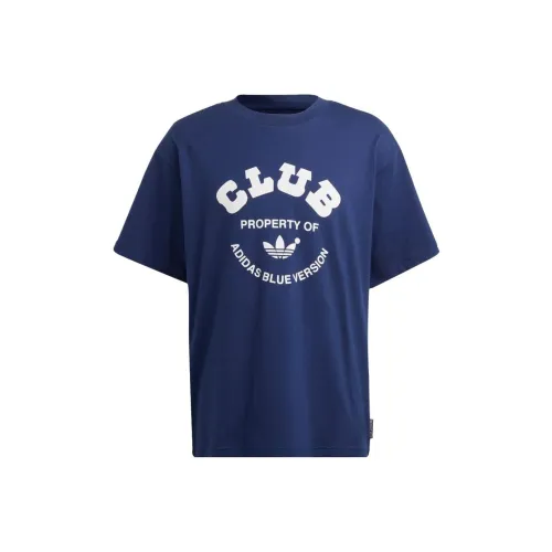 Adidas Темно-синие мужские футболки T-Shirt