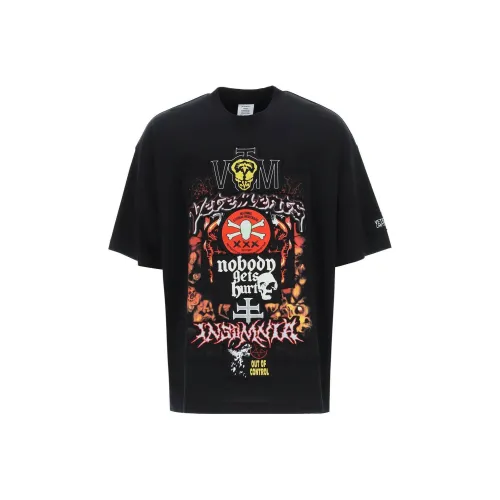 Vetements Черные Мужские T-Рубашки