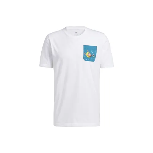 Adidas Белая Мужская Футболка