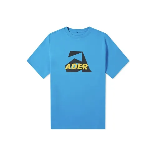 ADER ERROR Blue Unisex T-Shirts ADER ERROR Синий Унисекс Футболки