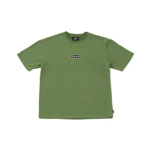 Vans CURREN x KNOST T-Shirt Мужской Зеленый