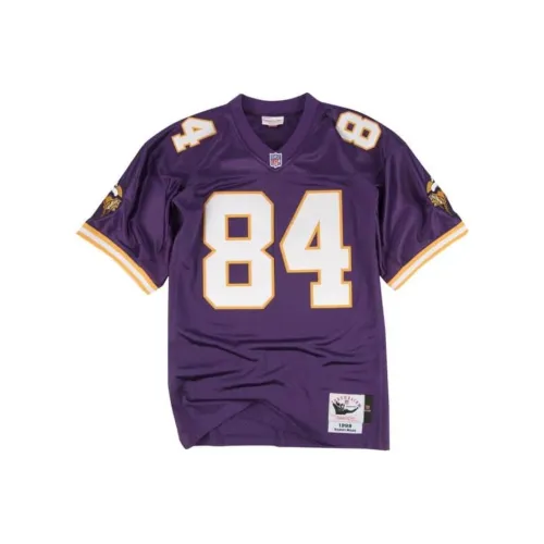 Mitchell Ness Фиолетовые Мужские Футболки