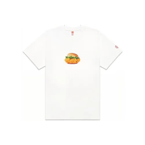 Clot X McDonald's Co Бренд Белая Унисекс Футболка