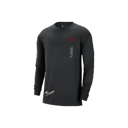 Nike Мужские черные футболки